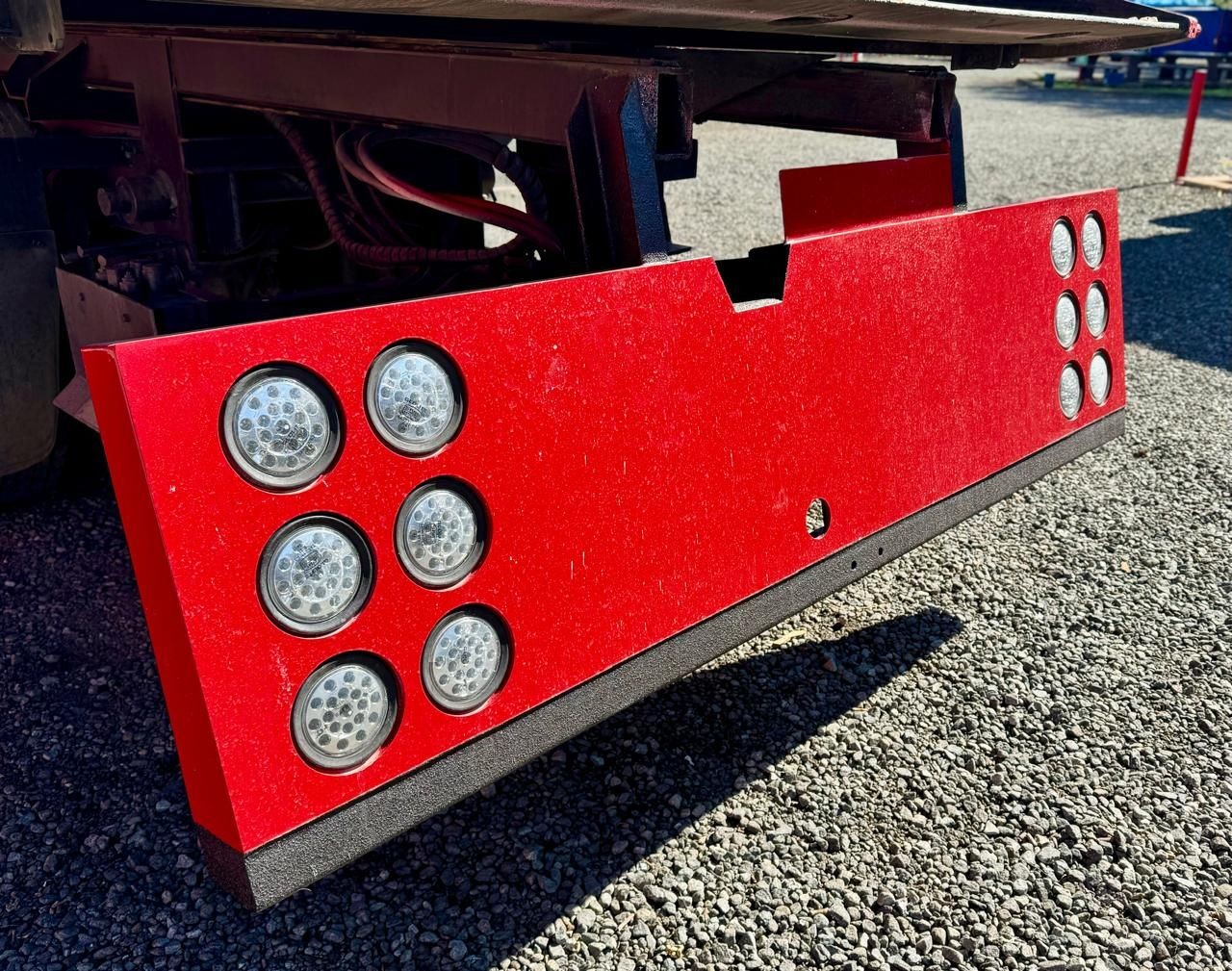 Custom truck rear bumper.